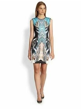 Clover Canyon All That Jazz Scuba Dress - size S